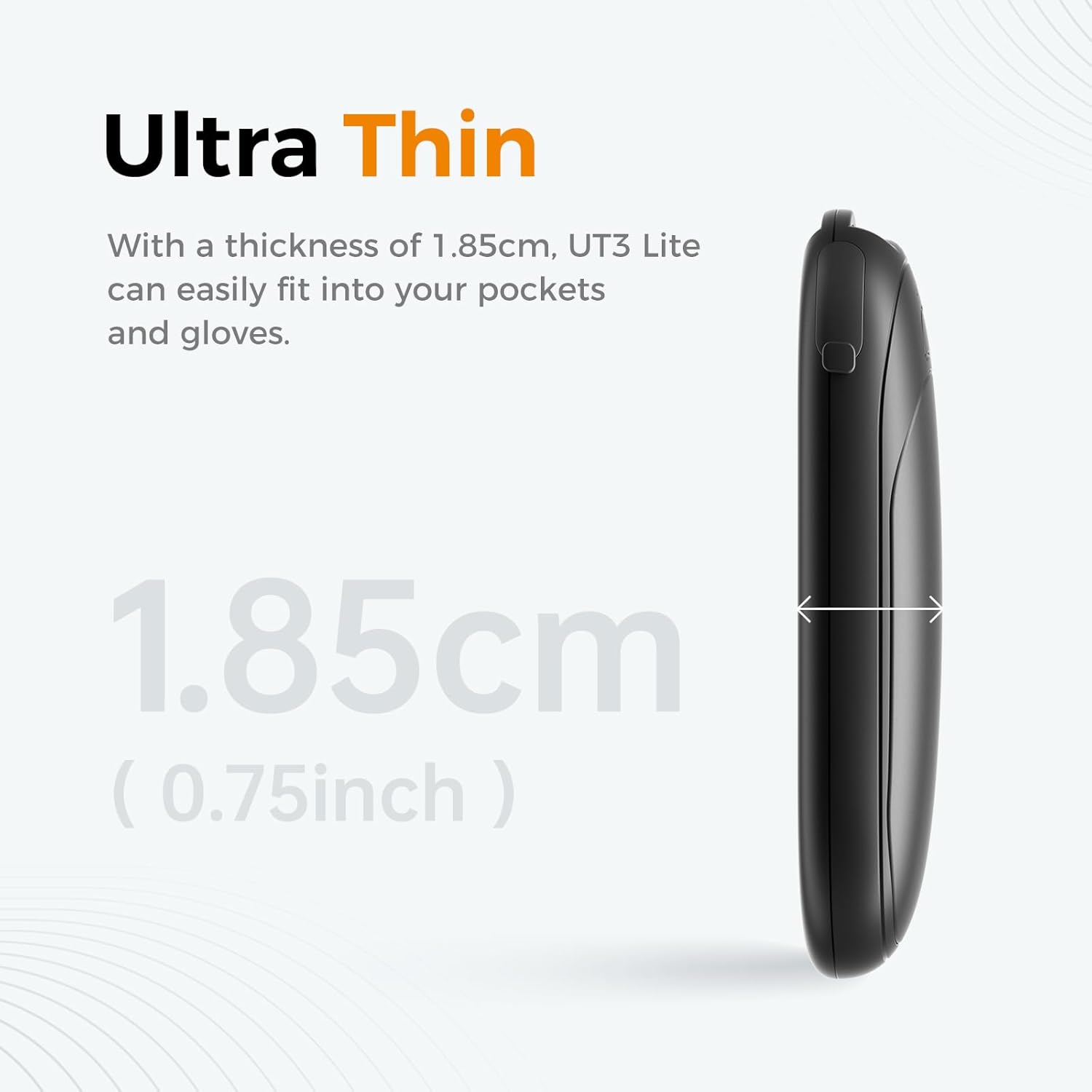 OCOOPA Magnetic Hand Warmers Rechargeable 2 Pack