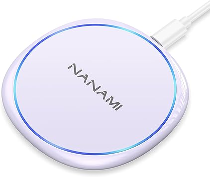 Fast Wireless Charger, NANAMI Qi Wireless Charging Pad for iPhone