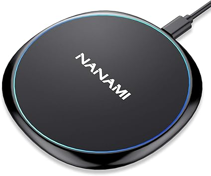 Fast Wireless Charger, NANAMI Qi Wireless Charging Pad for iPhone