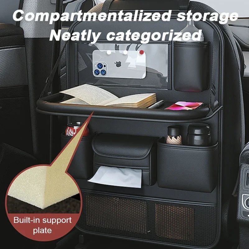 Car Seat Storage Bag Auto Back Seat Back Organizer